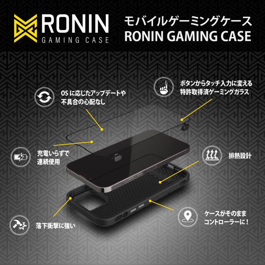 iPhone12 Pro /iPhone12 ゲーム ケース 高感度 ゲーム用フィルム 付