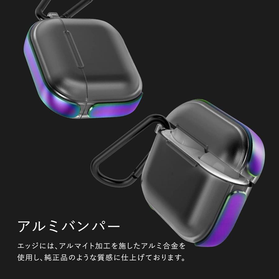 AirPods 3 3世代 ケース カラビナ 付 耐衝撃 シリコン カバー 薄型 タフ シリコンケースAirPods 3ケース AirPods3 エアポッズ 第3世代 対応 RAPTIC Air | RAPTIC | 02