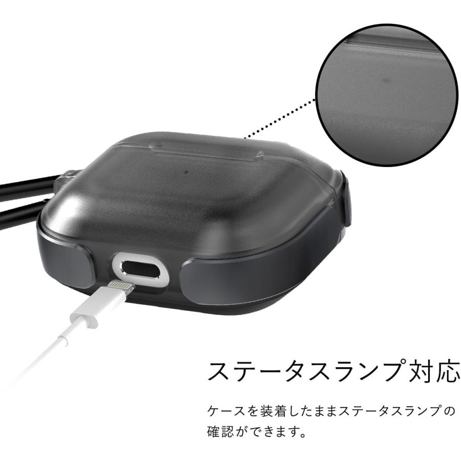 AirPods 3 3世代 ケース カラビナ 付 耐衝撃 シリコン カバー 薄型 タフ シリコンケースAirPods 3ケース AirPods3 エアポッズ 第3世代 対応 RAPTIC Air | RAPTIC | 04