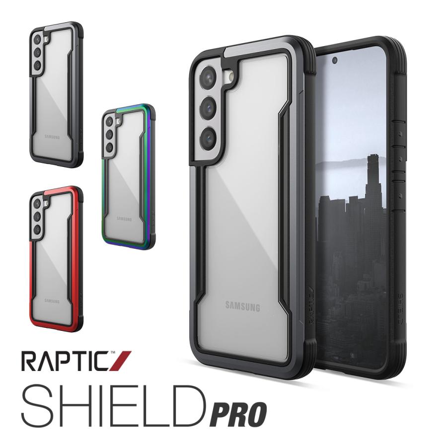 RAPTIC Galaxy S22 5G ケース クリア 米軍 MIL規格 クリア 透明
