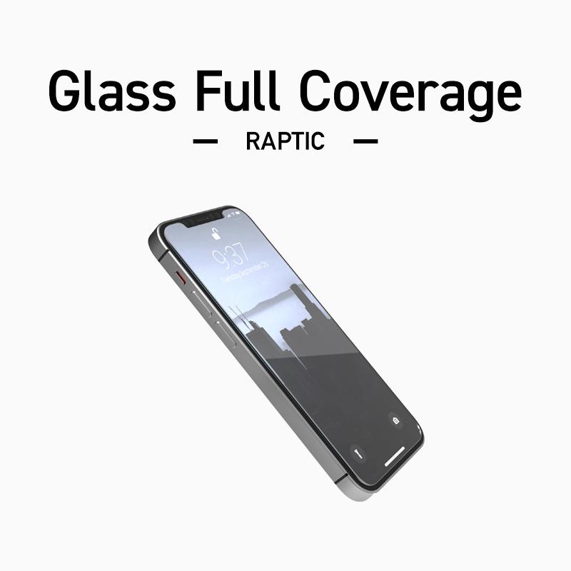 iPhone12ProMax ガラスフィルム 指紋 防止 高透過率 日本製 強化 ガラス フィルム 装着ガイド 付 [ iPhone 12 Pro Max アイフォン12プロマックス ] RAPTIC Glass｜comwap｜08