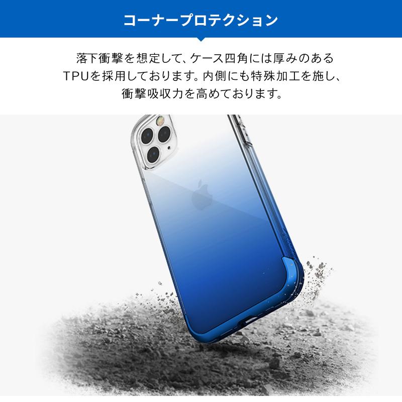 iPhone12 Pro / iPhone 12 ケース 耐衝撃 クリア 米軍 MIL 規格 携帯ケース アルミ 衝撃 吸収 透明 カバー [ アイフォン12プロ / アイフォン12 ] RAPTIC Air | RAPTIC | 04