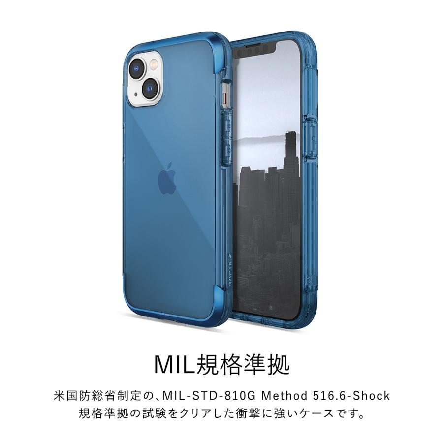 iPhone14Plus ケース クリア カバー 耐衝撃 シンプル スリム スマホケース 衝撃吸収 薄型 透明 クリアケース iPhone14 Plus アイフォン14プラス 対応 RAPTIC Air | RAPTIC | 01