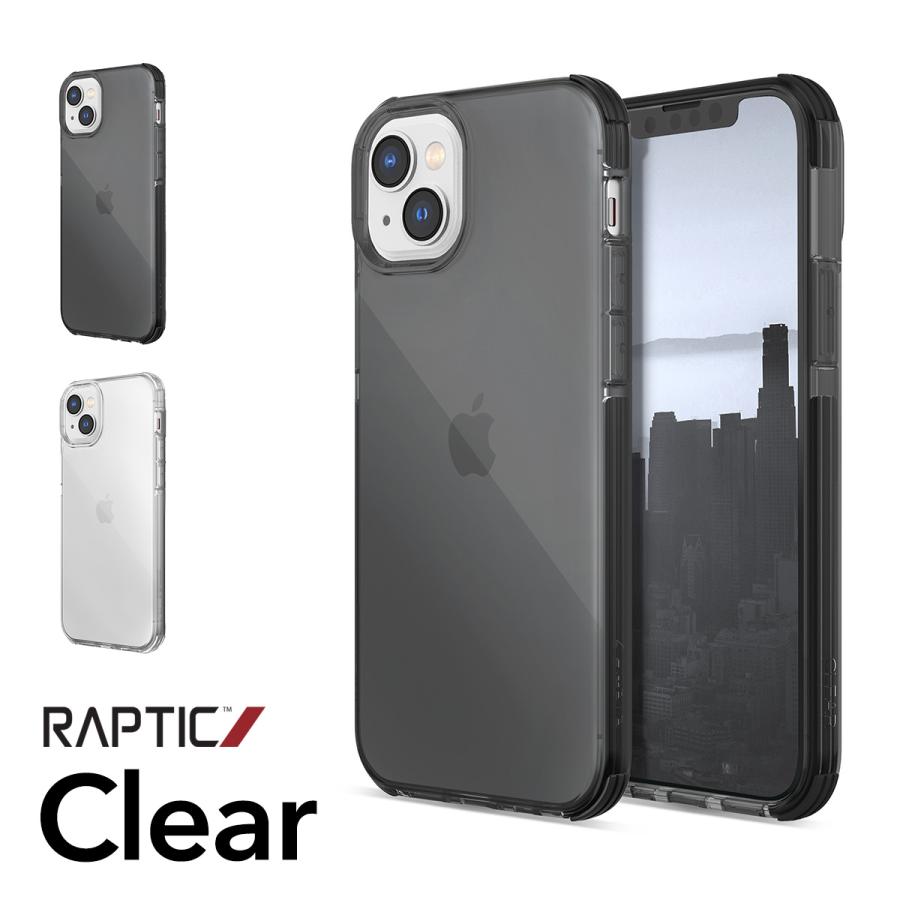 iPhone14Plus ケース クリア カバー 耐衝撃 シンプル スマホケース 衝撃吸収 薄型 透明 クリアケース iPhone14 Plus アイフォン14プラス 対応 RAPTIC Clear | RAPTIC