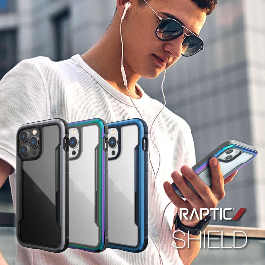 RAPTIC iPhone14 Pro ケース クリア カバー 米軍MIL規格 透明 耐 衝撃