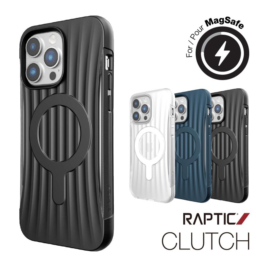 iPhone14 Pro ケース カバー マグセーフ MagSafe対応 マグネット 付 耐衝撃 スマホケース iPhone14Pro アイフォン14Pro 対応 RAPTIC Clutch MagSafe | RAPTIC