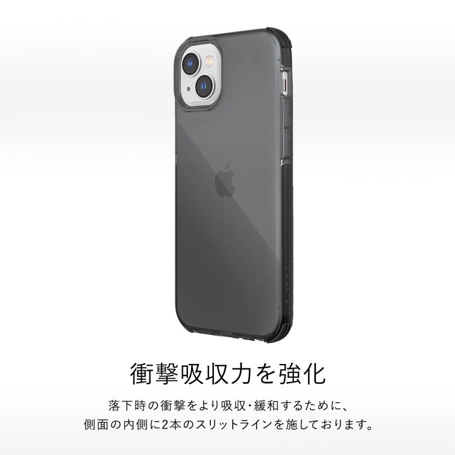 iPhone15Plus ケース 耐衝撃 米軍MIL規格 クリア シンプル スリム 透明 クリアケース Apple iPhone15 Plus アイフォン15 プラス 対応 RAPTIC Clear | RAPTIC | 03