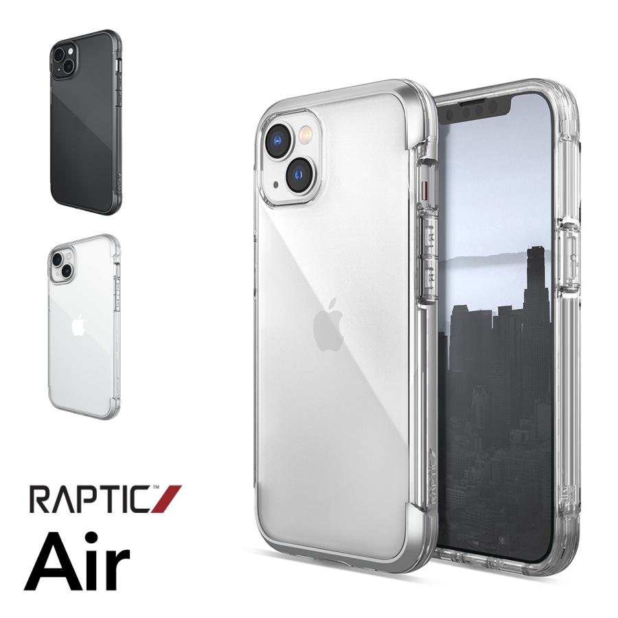 RAPTIC iPhone15 ケース 耐衝撃 米軍MIL規格 クリア スマホケース 衝撃