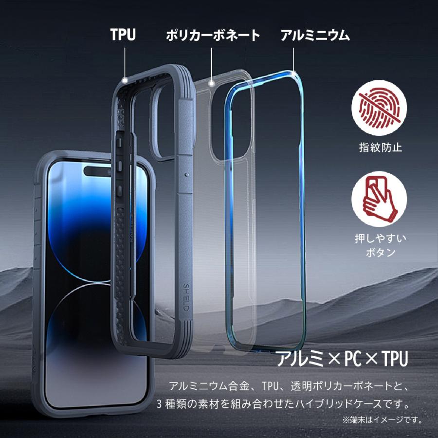 iPhone15Proケース 全面保護 耐衝撃 米軍MIL規格 SGS認証 iPhone15Proケース 全面保護 耐衝撃 米軍MIL規格 SGS認証 iPhone