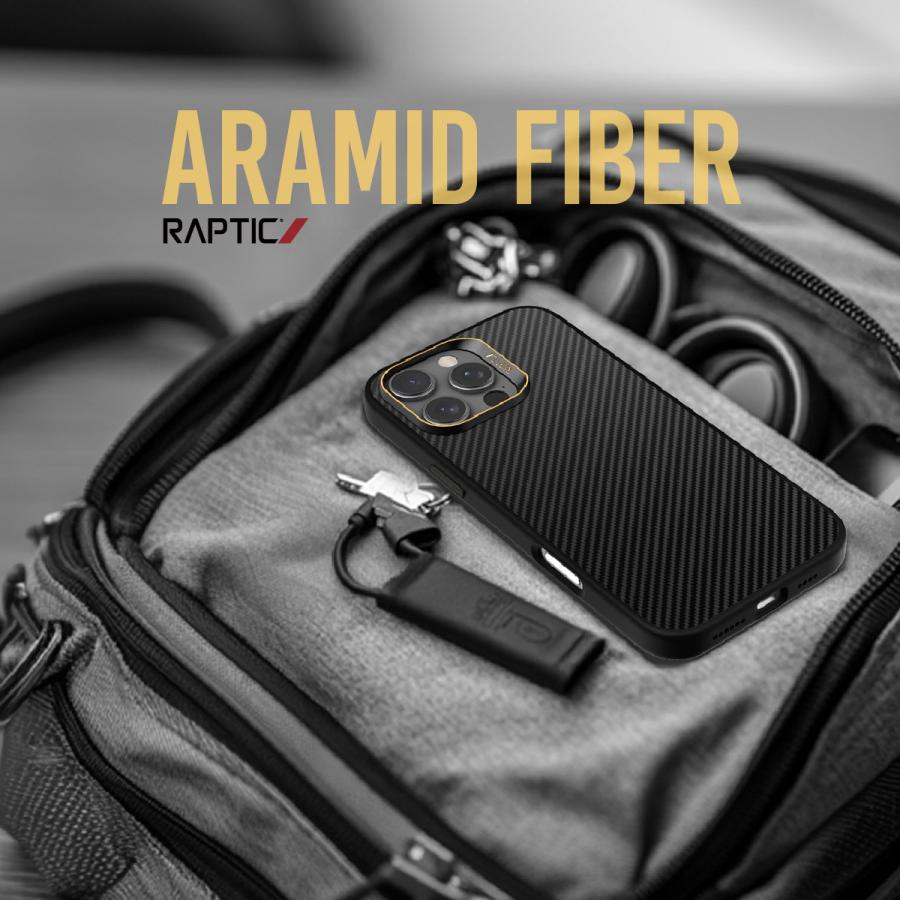 iPhone 16 Pro Max ケース MagSafe 対応 カーボン 調 アラミド繊維 薄型 軽量 マグセーフ 耐衝撃 スマホケース iPhone16ProMax 対応 RAPTIC ARAMID FIBER | RAPTIC