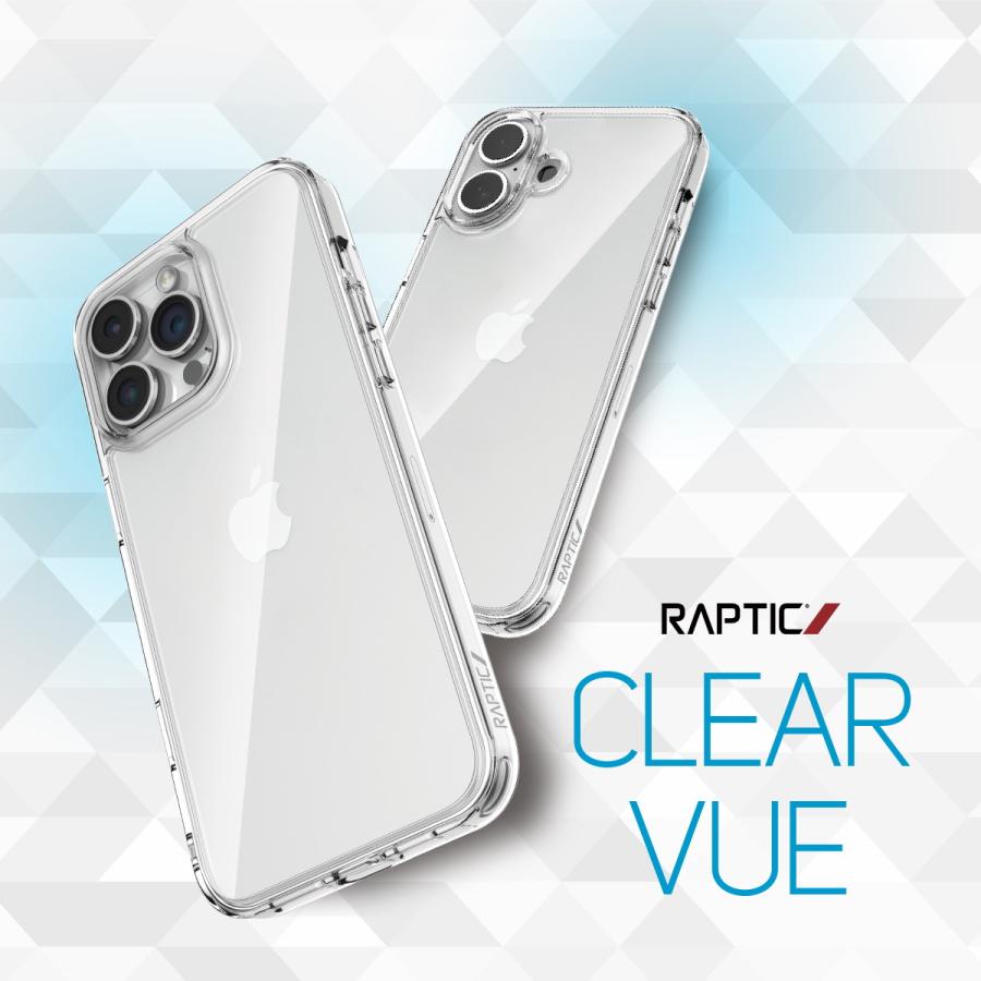 RAPTIC iPhone 16 Pro ケース クリア 耐衝撃 MIL規格