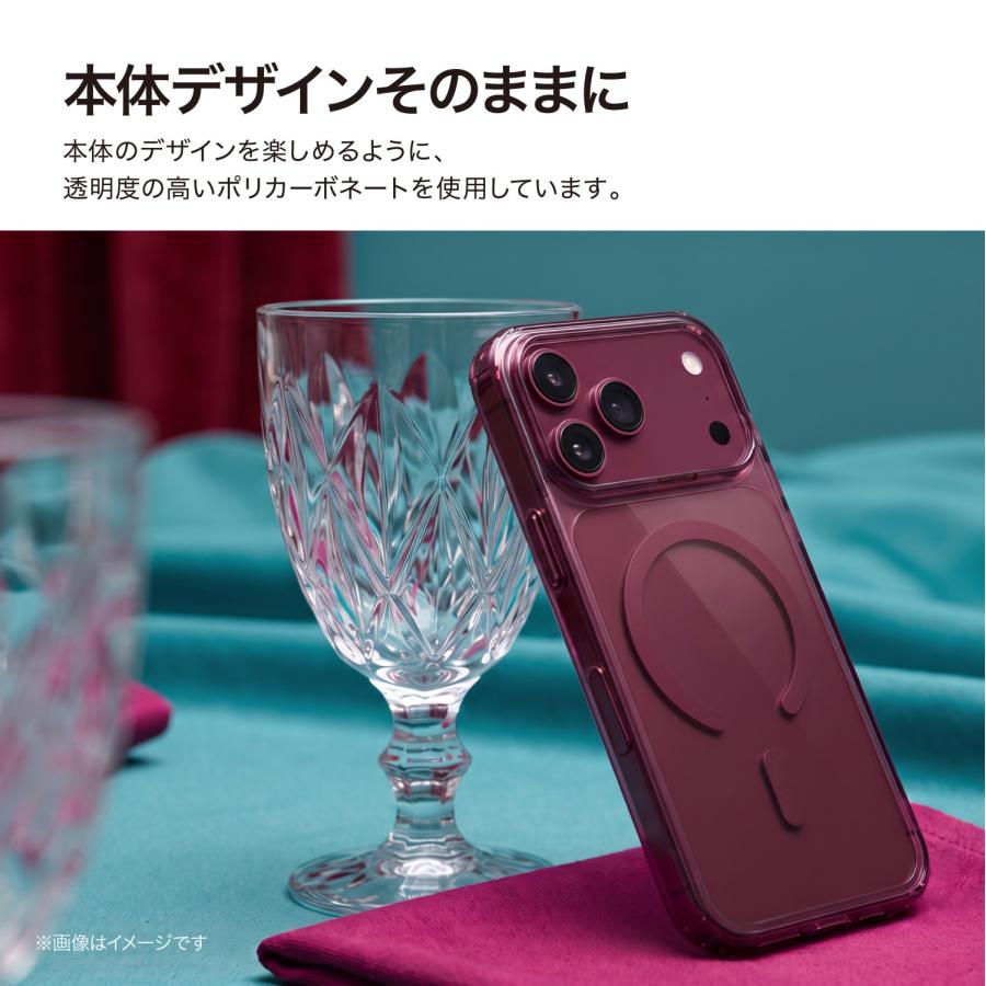 iPhone 18 Pro iPhone 17 Pro ケース MagSafe 対応 耐衝撃 MIL規格 クリア ハイブリッド スマホケース iPhone18Pro iPhone17 プロ 対応 RAPTIC Air Clear | RAPTIC | 01