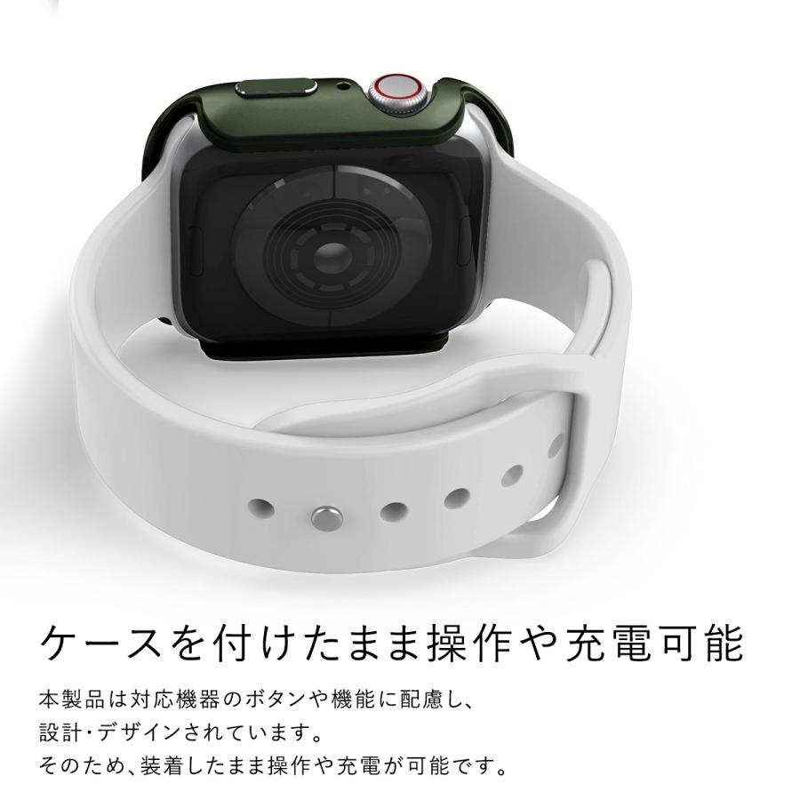 Apple Watch Apple Watch Series 9 8 7 41mm ケース 耐衝撃 二重構造 薄型 軽量 カバー 液晶 保護 アップルウォッチ Apple Watch 41 mm 対応 RAPTIC Edge | RAPTIC | 05