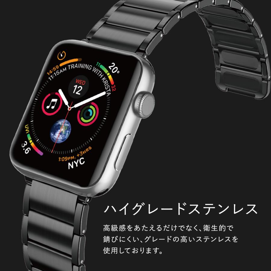 Apple Watch 8 SE2 7 45mm 44mm 42mm Series SE 6 5 4 バンド ステンレス ベルト ループバンド アップルウォッチ8 アップルウォッチ 45 44 42 mm 対応 | ブランド登録なし | 02