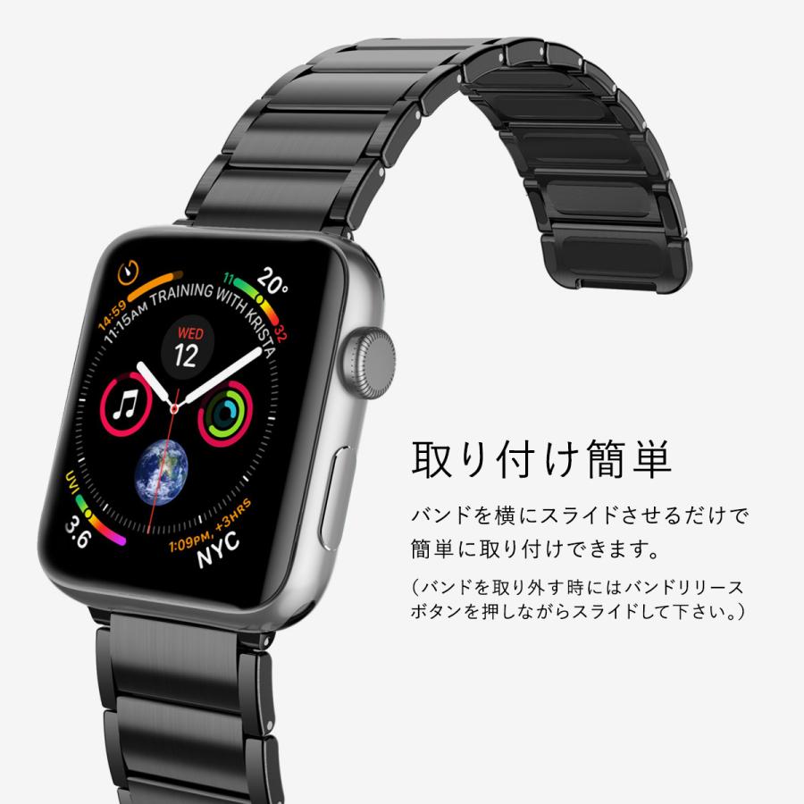 Apple Watch 8 SE2 7 45mm 44mm 42mm Series SE 6 5 4 バンド ステンレス ベルト ループバンド アップルウォッチ8 アップルウォッチ 45 44 42 mm 対応 | ブランド登録なし | 05
