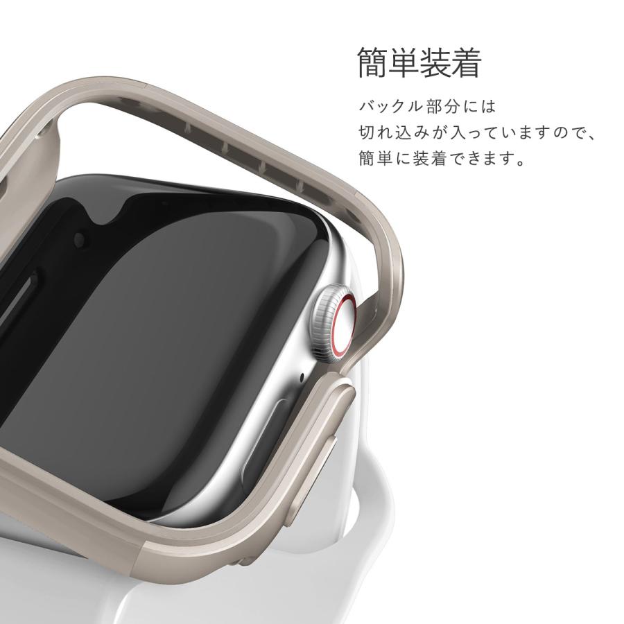 Apple Watch 9 8 7 45mm ケース 耐衝撃 二重構造 薄型 軽量 カバー 液晶 保護 アクセサリー AppleWatch アップルウォッチ 45 mm 対応 RAPTIC Edge | RAPTIC | 03