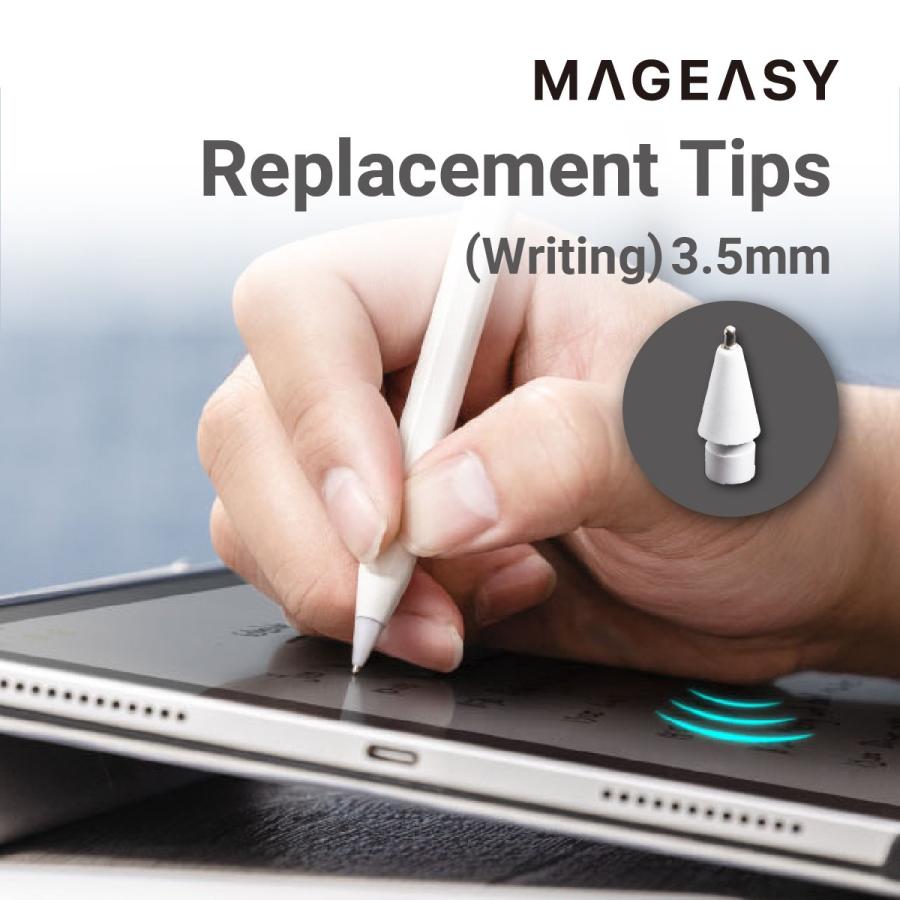 SwitchEasy Apple Pencil 第2世代 第1世代 交換 用 ペン先 4個