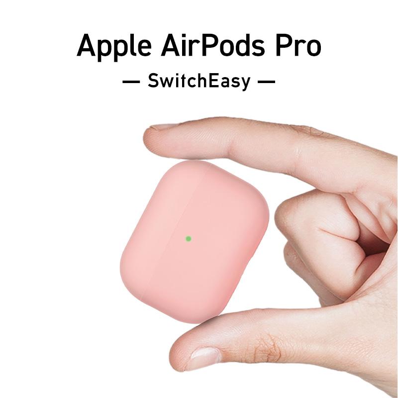 AirPods Pro ケース 薄型 シリコン カバー 衝撃 吸収 スリム ケースカバー AirPodsPro MWP22J/A エアーポッズ プロ エアーポッズプロ 対応 SwitchEasy Skin | SwitchEasy | 07