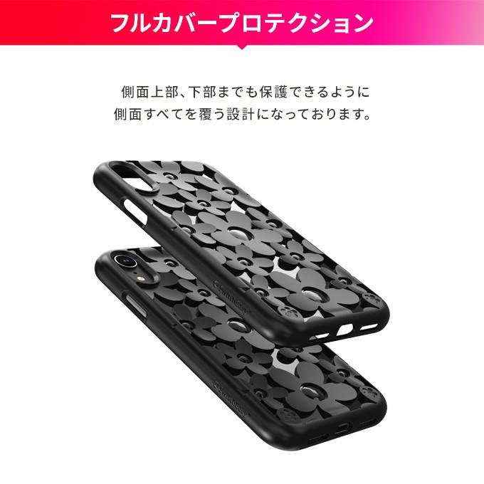 iPhone XR ケース 花柄 立体 フラワー カバー 大人 かわいい おしゃれ スマホケース   ワイヤレス 充電 iPhoneXR アイホンXR アイフォンXR SwitchEasy Fleur｜comwap｜08