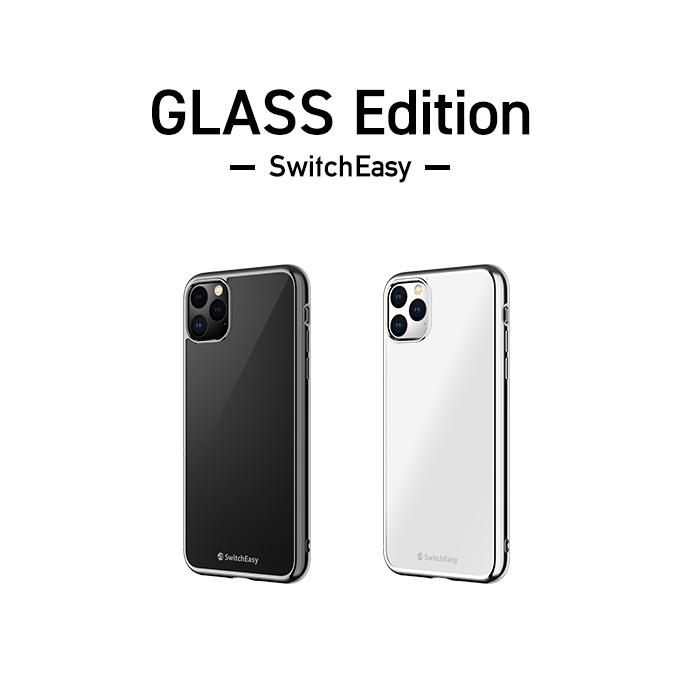 iPhone 11 Pro Max ガラスケース 薄型 ケース 背面 ガラス カバー ストラップホール 付き スマホケース アイフォン11プロマックス SwitchEasy GLASS Edition | SwitchEasy | 07