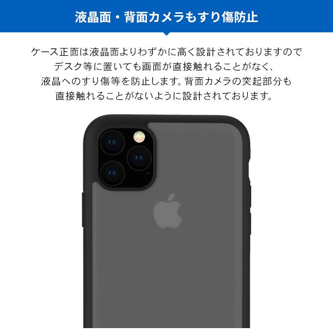 iPhone 11 Pro Max ケース 耐衝撃 衝撃 吸収 ハイブリッド 薄型 スリム カバー ストラップホール 付き スマホケース アイフォン11プロマックス SwitchEasy AERO | SwitchEasy | 04