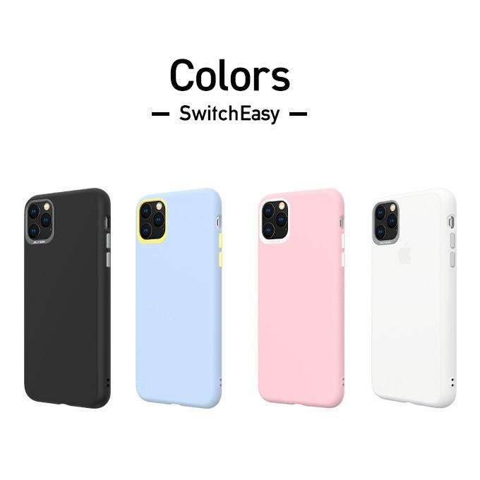 iPhone 11 Pro Max ケース 耐衝撃 衝撃 吸収 TPU 薄型 スリム 指紋防止 カバー ストラップホール付 スマホケース アイフォン11プロマックス SwitchEasy Colors | SwitchEasy | 07