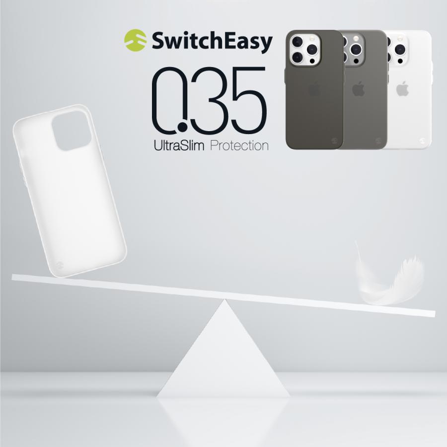 SwitchEasy（スイッチイージー） iPhone15ProMax ケース 超 薄型 軽量