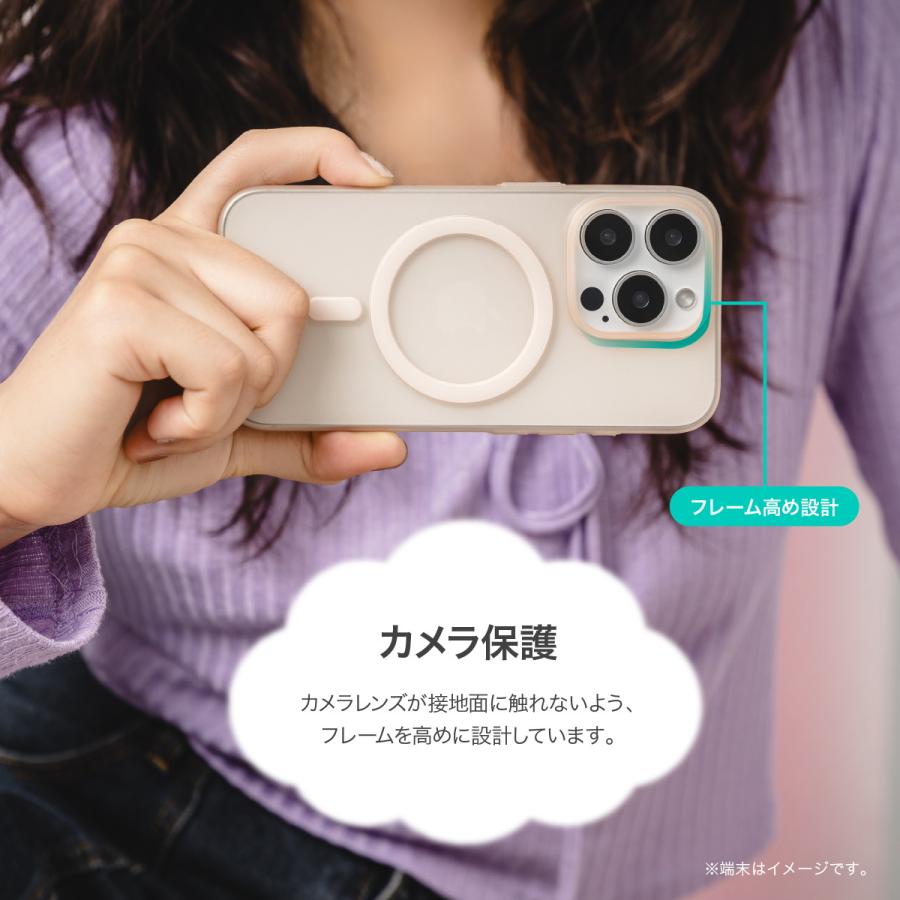 iPhone 16 Plus ケース Magsafe 対応 超 薄型 軽量 指紋 傷 防止 スマホケース フロスト クリア マグセーフ スマホカバー iPhone16Plus 対応 SwitchEasy 0.35 M | SwitchEasy | 04