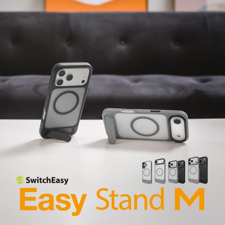 アイフォンケース switch easy iphone17 SwitchEasy スイッチイージー iPhone 17 ケース クリア MagSafe 対応 スタンド 耐衝撃 スマホケース マグセーフ 透明 保護 携帯ケース iPhone17 アイフォン17 対応 SwitchEasy LenStand M comwap - 通販 -