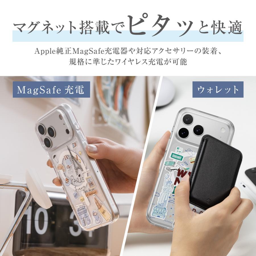 SwitchEasy（スイッチイージー） iPhone 17 Pro ケース クリア MagSafe