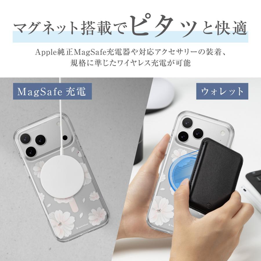 SwitchEasy（スイッチイージー） iPhone 17 Pro ケース クリア MagSafe