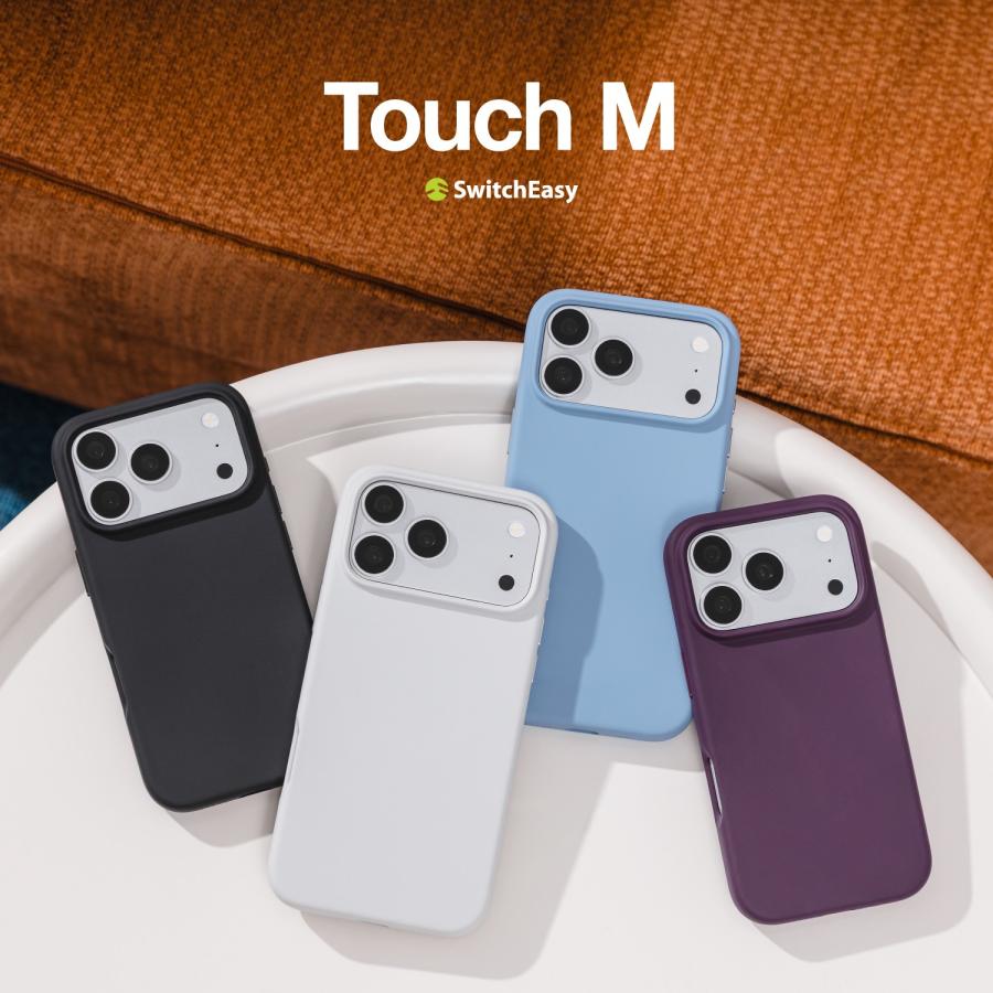 iPhone 18 Pro Max iPhone 17 Pro Max ケース MagSafe 対応 シリコン 耐衝撃 指紋防止 サラサラ スマホケース iPhone18 プロマックス 対応 SwitchEasy Touch M | SwitchEasy