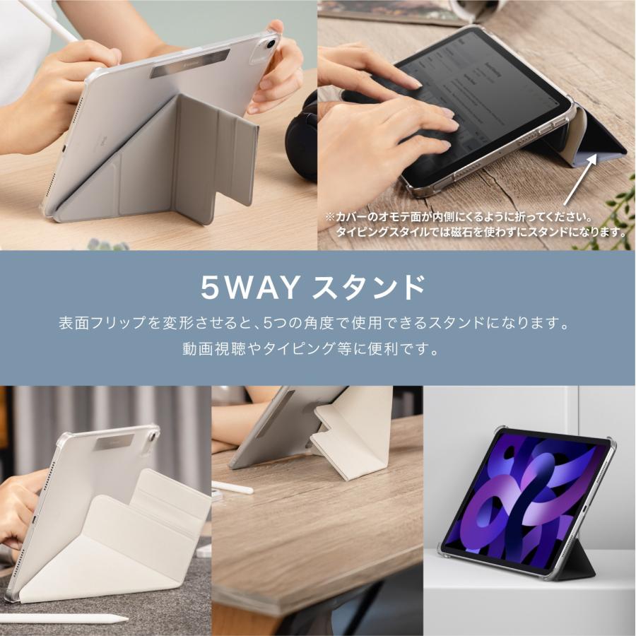 iPad 10（ケース5個） iPad Apple 10.9 ケース 第10世代 ペンシルホルダー PUレザー