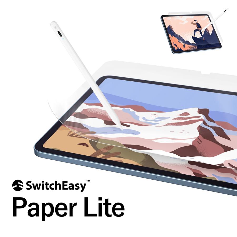 SwitchEasy Apple iPad 10.9 2022 フィルム ペーパー 紙のような書き心地 さらさら iPad10.9 アイパッド ...