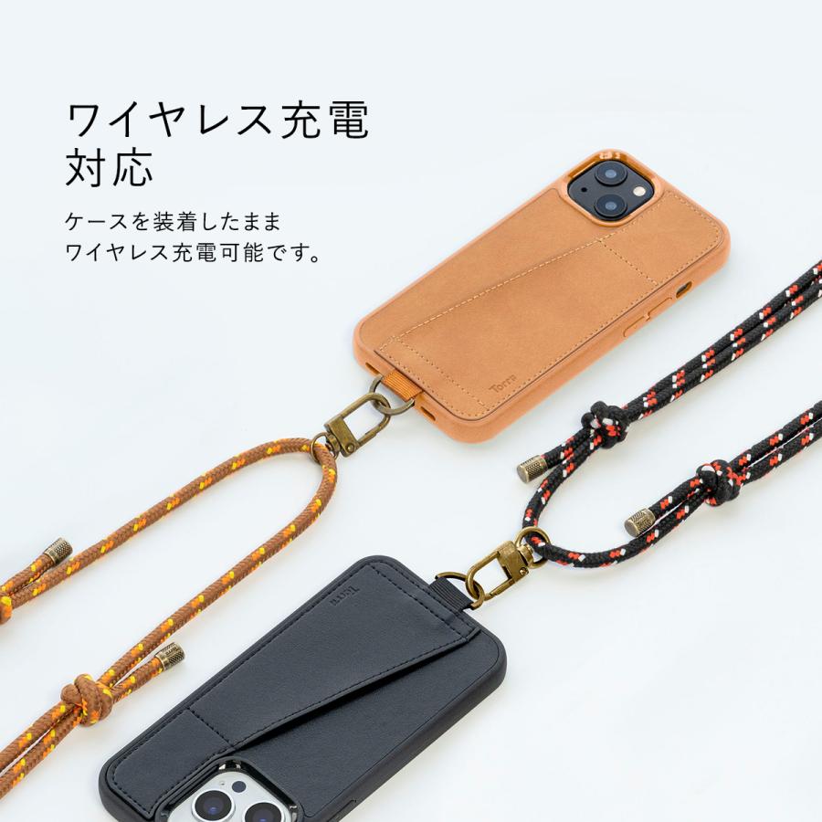 iPhone13 mini ケース 背面 カード 収納 クロスボディ スマホケース ショルダーストラップ 付 レザー スマホカバー iPhone13mini アイフォン13mini Torrii KOALA | ブランド登録なし | 05