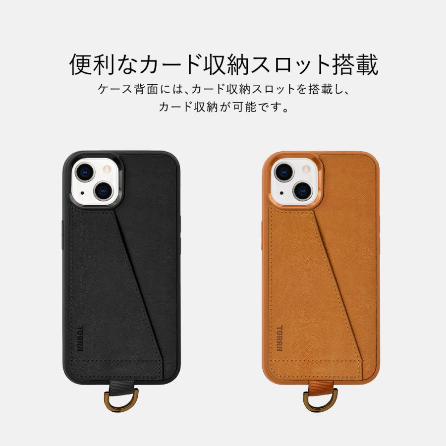 iPhone14Plus ケース カバー 背面 カード 収納 首かけ 斜めがけ ショルダー シンプル レザー スマホケース [ iPhone14 Plus アイフォン14プラス ] Torrii KOALA | ブランド登録なし | 02