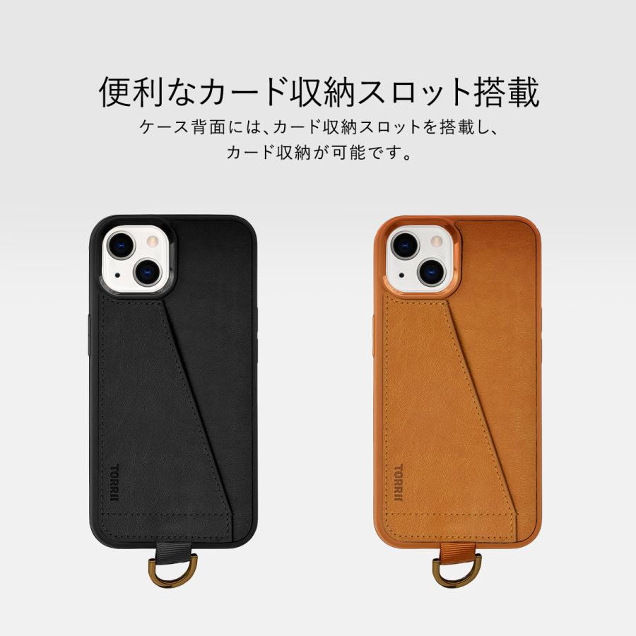 iPhone14 ケース カバー 背面 カード 収納 首かけ 斜めがけ ショルダー シンプル スマホケース レザー スマホカバー [ iPhone 14 アイフォン14 ] Torrii KOALA | ブランド登録なし | 02