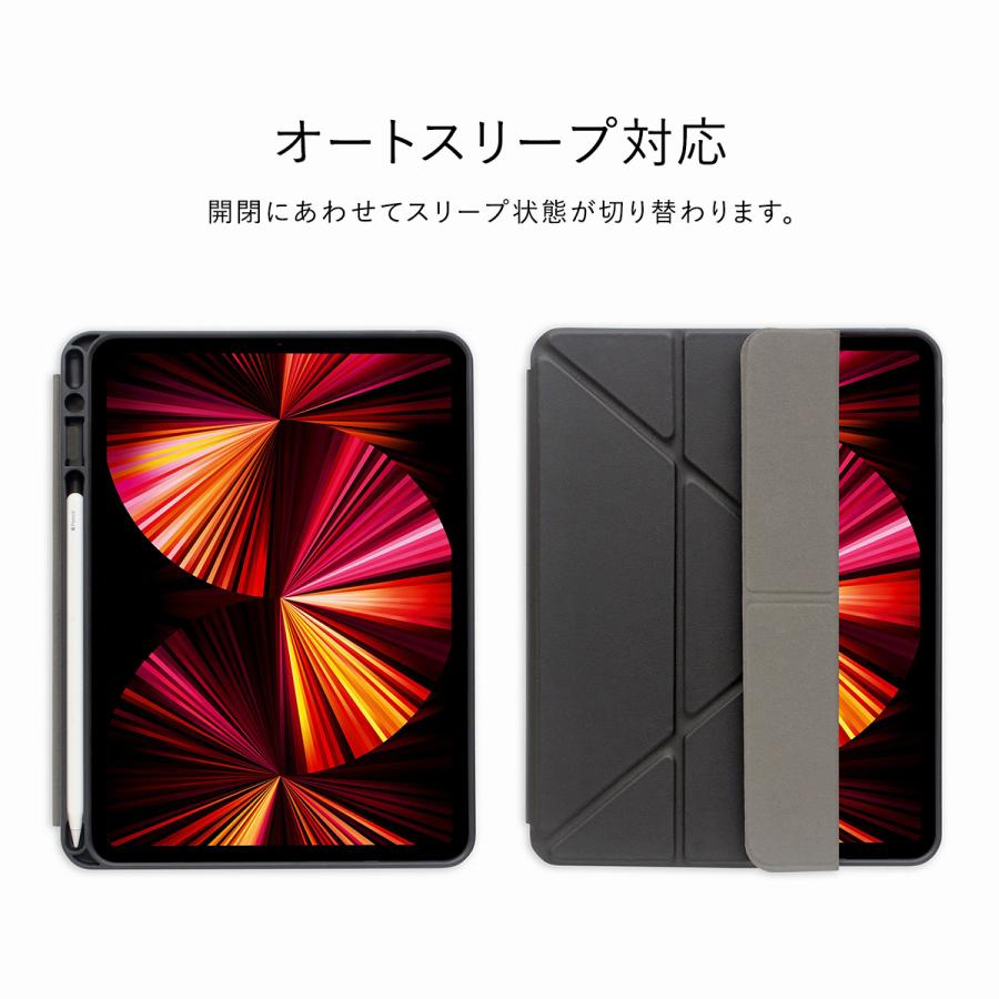 iPad Pro 11 2022 ケース Apple Pencil ペン 収納 付 オートスリープ 対応 レザー 手帳 カバー [ iPadPro11 2021 2020 アイパッドプロ ] Torrii TORRIO Plus | ブランド登録なし | 03