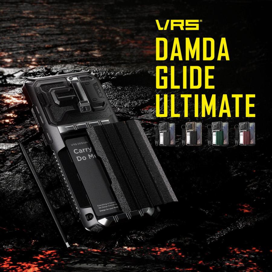 VRS DESIGN Galaxy S25 Ultra ケース 耐衝撃 カード収納 ストラップ