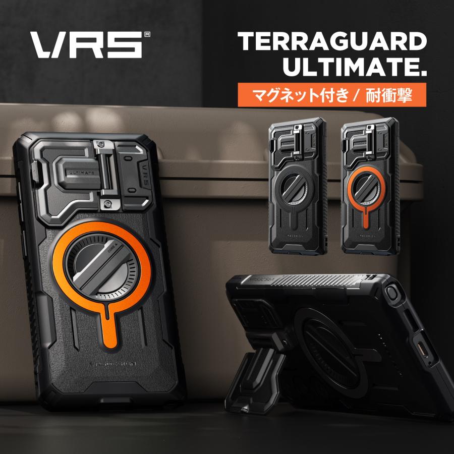 VRS DESIGN Galaxy S25 Ultra ケース カード 収納 スタンド カメラ保護