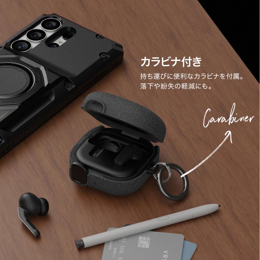VRS DESIGN Galaxy Buds4 Buds 4 Pro ケース 耐衝撃 カラビナ ロック 