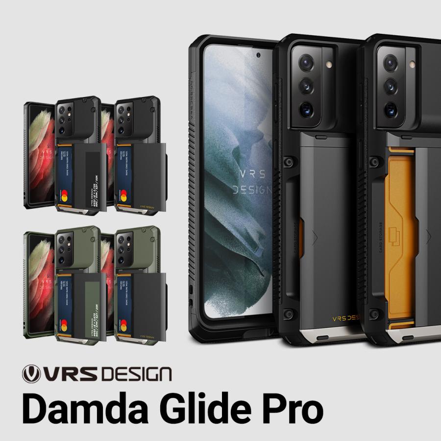 VRS DESIGN Galaxy S21 Ultra 5G ケース カード 収納 衝撃吸収