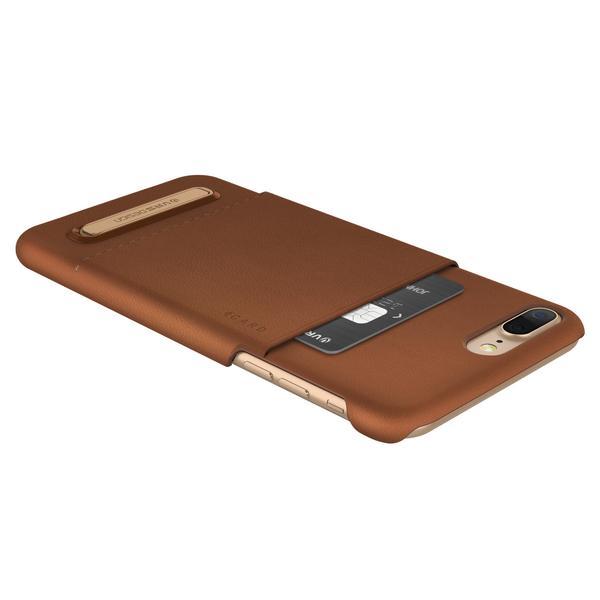 iPhone7 Plus ケース 本革 背面 カードケース キックスタンド 搭載 レザーケース カード収納 カバー アイフォン7プラス 対応 VRS Simpli Leather | VRS DESIGN | 01