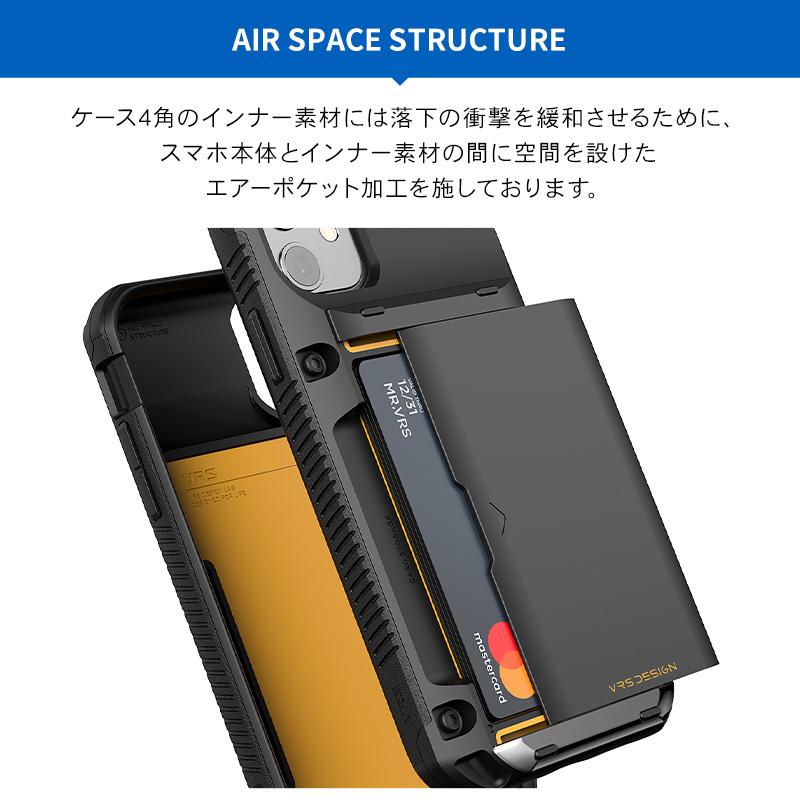 iPhone11 ケース カード 収納 背面 3枚 耐衝撃 衝撃 吸収 カバー 背面 スライド カードケース スマホケース iPhone 11 アイフォン11 対応 VRS Damda Glide Pro | ブランド登録なし | 03