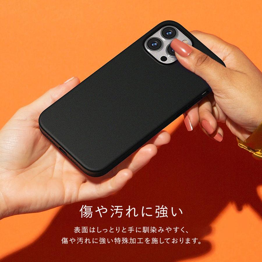 VRS DESIGN iPhone13 ケース なめらか シリコン スリム ボタン 押し