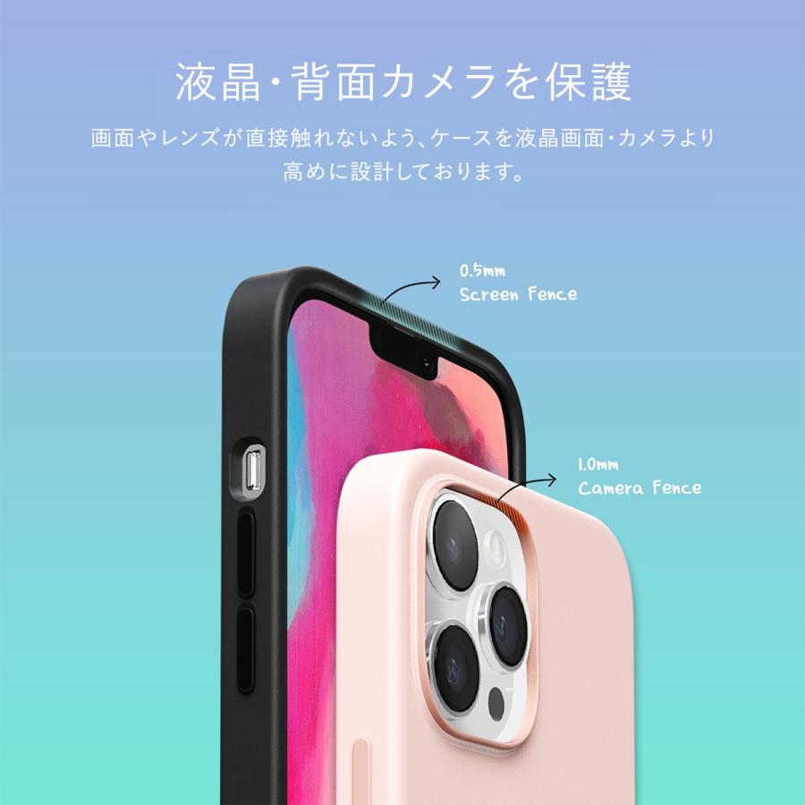iPhone13 Pro ケース なめらか シリコン スリム ボタン 押しやすい シンプル スマホケース カバー Apple iPhone13Pro アイフォン13 プロ 対応 VRS MilkyBow | VRS DESIGN | 03
