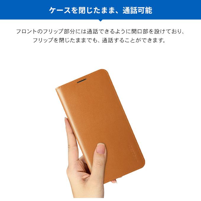 Galaxy Note10+ 10 Plus ケース 手帳型 本革 ベルト マグネット フラップ なし 手帳 カバー ギャラクシーノート10プラス SC-01M SCV45 対応 VRS Genuine Leather | VRS DESIGN | 04