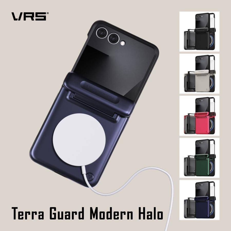 VRS DESIGN Galaxy Z Flip7 ケース MagSafe対応 耐衝撃 ヒンジ 保護