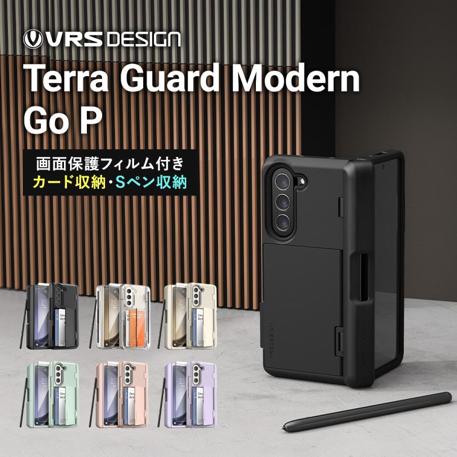 VRS DESIGN Galaxy Z Fold5 ケース 液晶フィルム カード Sペン 収納 付