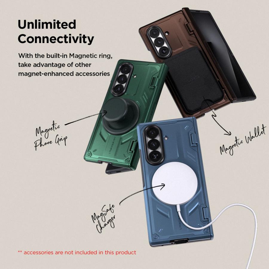 VRS DESIGN Galaxy Z Fold7 ケース MagSafe対応 カバーディスプレイ
